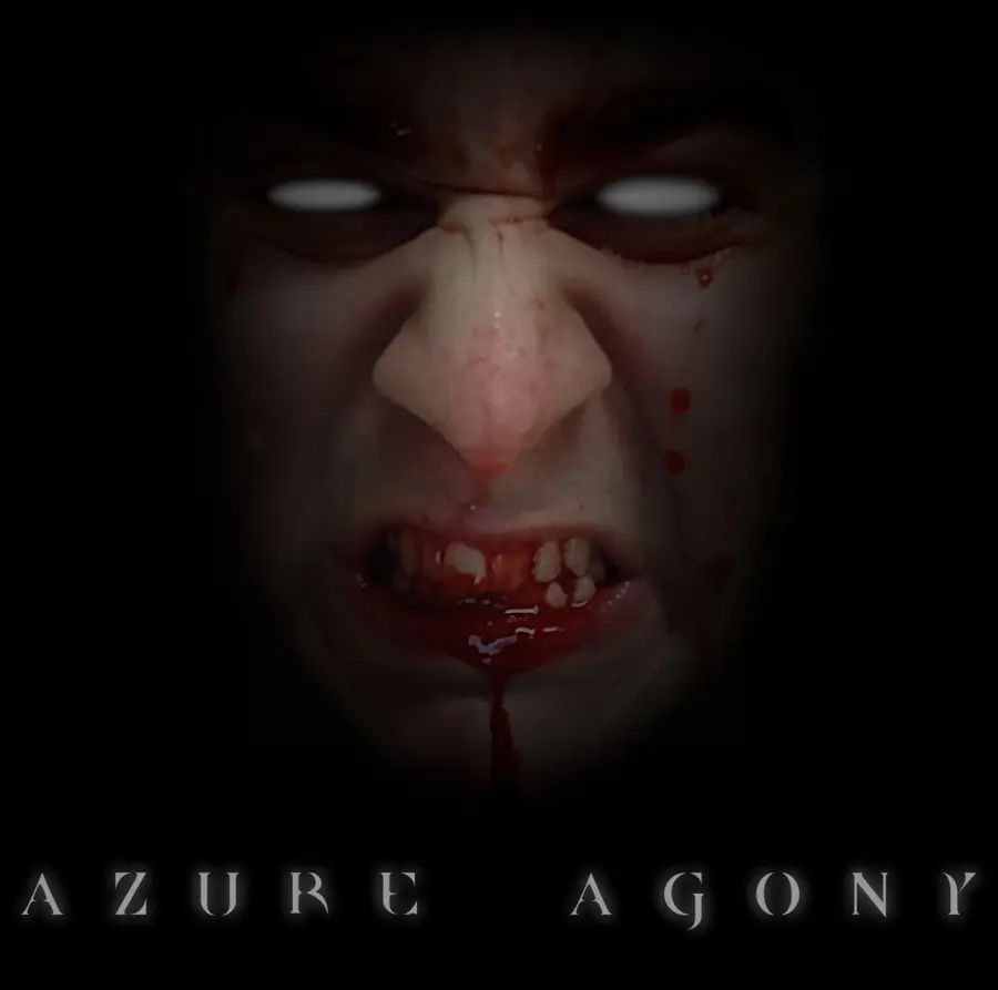 Copertina di Azure Agony, Antonio Spaziano