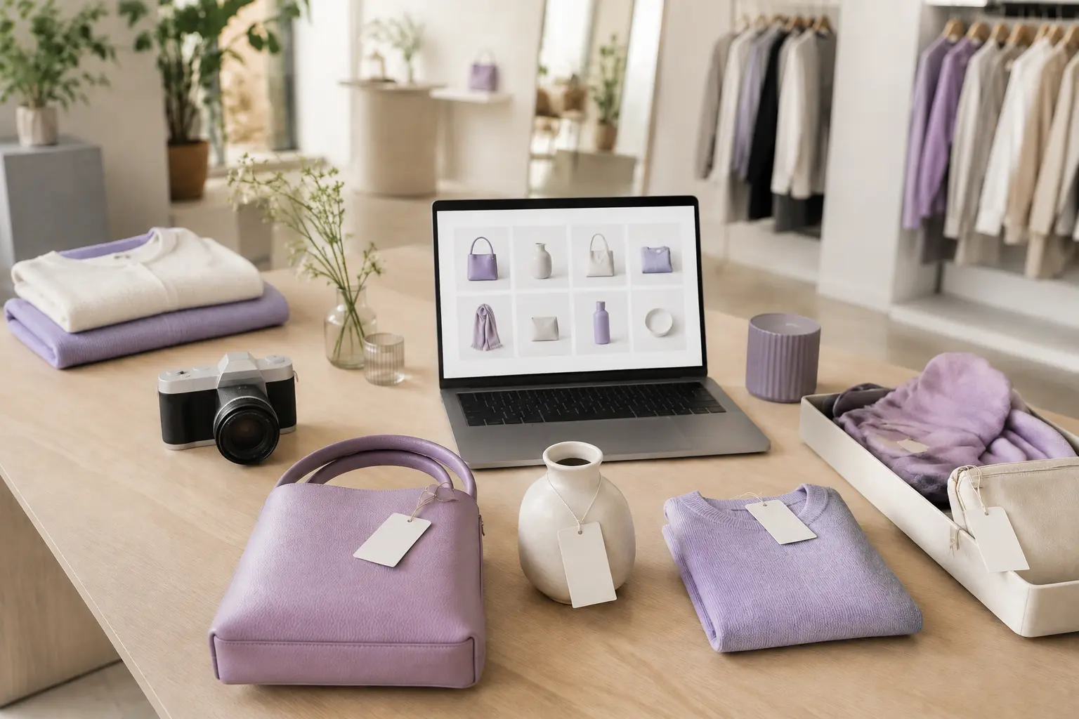 Preparazione dei prodotti per un catalogo e-commerce