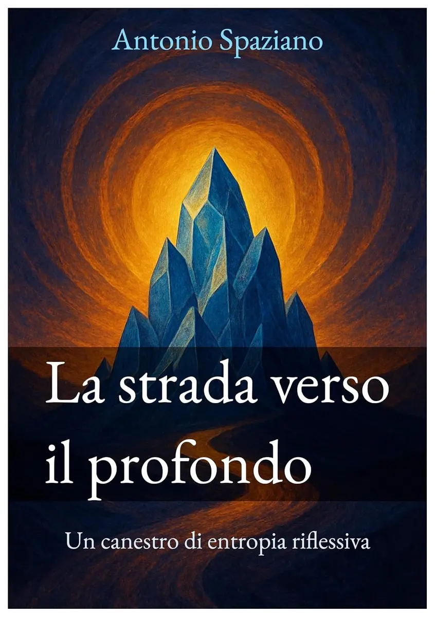 Copertina del libro La strada verso il profondo di Antonio Spaziano